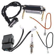 DURAFORCE For Kawasaki Ignition Coil CDI W/ Spark Plug Kit ATV Bayou 300 KLF300B 1988-2004