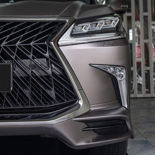 DURAFORCE For 2016-2021 Lexus LX570 Luxury Grill Front Upper Grille Chrome Black NEW Style