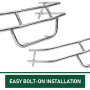 DURAFORCE For EZGO TXT/Medalist Golf Cart 1996-2013 Stainless Bumper Brush Guard