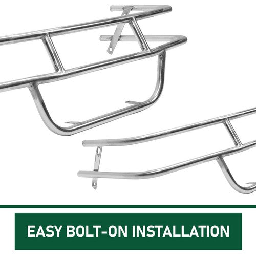 DURAFORCE For EZGO TXT/Medalist Golf Cart 1996-2013 Stainless Bumper Brush Guard