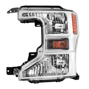 DURAFORCE Front Headlight For Ford F250 F350 F450 2020-2022 Halogen Left Single Clear Lens