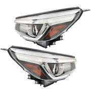 DURAFORCE For Subaru Forester 2019 2020 LH+RH Headlights Replacement Halogen LED w/o AFS