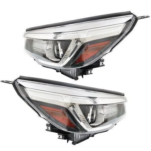 DURAFORCE For Subaru Forester 2019 2020 LH+RH Headlights Replacement Halogen LED w/o AFS