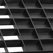 DURAFORCE For Ford Edge 2007-2010 4PCS Front Bumper Grille Upper Lower+2 Fog Lamp Molding