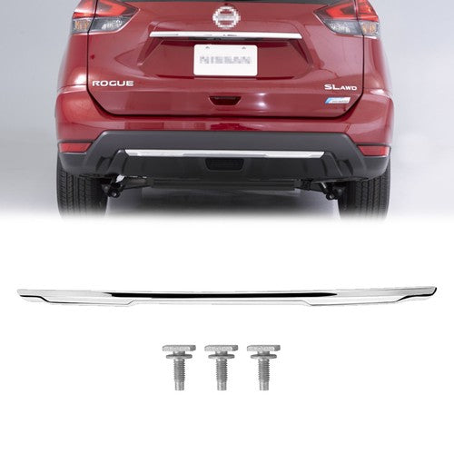DURAFORCE For Rogue 2017-2020 Rear Bumper Lower Chrome Molding Trim Replacement 850725HK0A