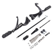 DURAFORCE Forward Controls Foot Pegs Levers Linkages For HarleySportster 883/1200 Aluminum