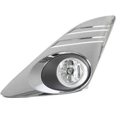 DURAFORCE Halogen Fit For Toyota Camry L LE XLE 2012-2014 LH&RH w/Wiring+Switch Fog Lights