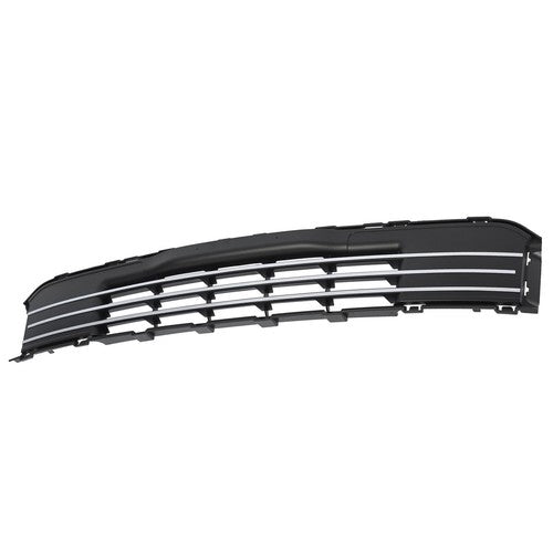 For Ford Flex 2013-2019 Front Bumper Lower Grille Black w/Chrome Trim FO1036151