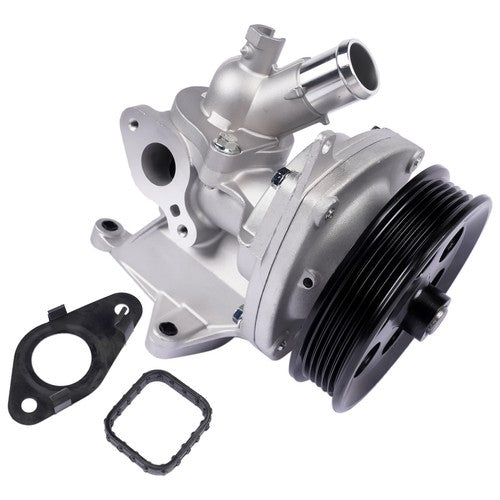 DURAFORCE Engine Water Pump w/ Thermostat for Chevrolet Malibu Traverse GMC Canyon Terrain