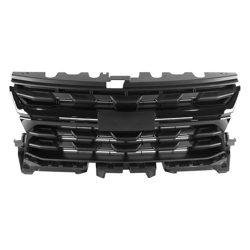 DURAFORCE 84922758 Front Upper Grille Gloss Black Trim for Chevy Colorado 2021-2022