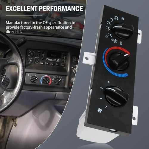 DURAFORCE A/C Heater Climate Control Switch Unit For 1998-03 Dodge Ram 1500 2500 3500 Van
