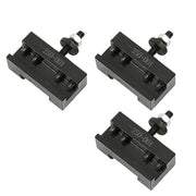 DURAFORCE 3 PCS OXA #1 Quick Change Turning & Facing Lathe Tool Post Holder 250-001 New