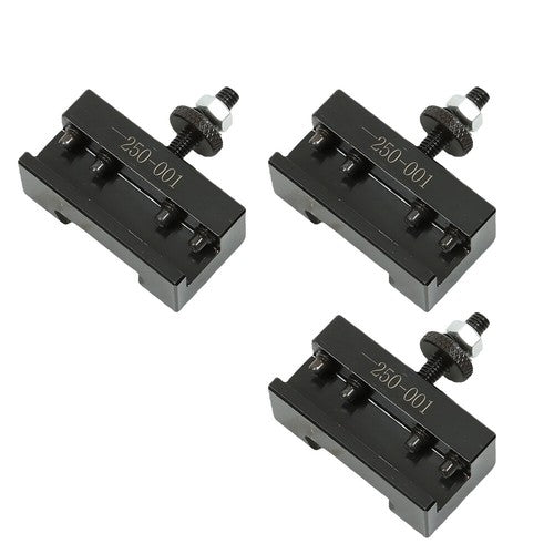 DURAFORCE 3 PCS OXA #1 Quick Change Turning & Facing Lathe Tool Post Holder 250-001 New