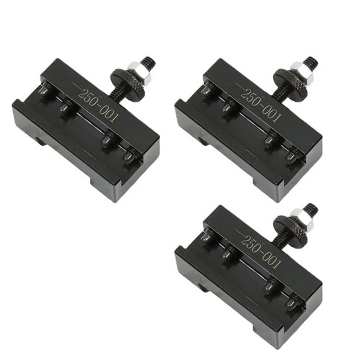 3 PCS OXA #1 Quick Change Turning & Facing Lathe Tool Post Holder 250 ...