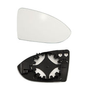 DURAFORCE Right Side Mirror Glass Heated Convex with Plate For VW GOLF MK7 MK7.5 2013-2018