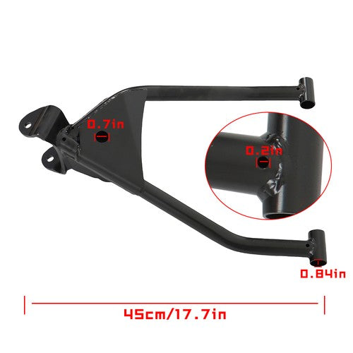 DURAFORCE New Black LH Front Left Control Arm For 2009-2021 Polaris RZR 170 0454270-067