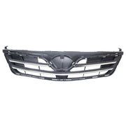 DURAFORCE Front Bumper Upper Grille Chrome Black For 2013 Toyota Corolla 5310002640C0