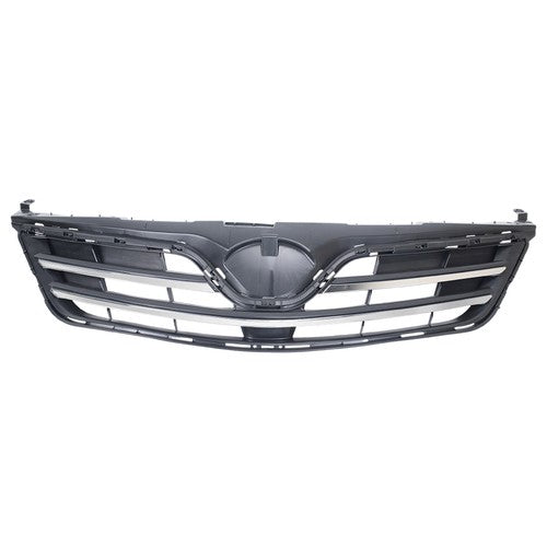 DURAFORCE Front Bumper Upper Grille Chrome Black For 2013 Toyota Corolla 5310002640C0