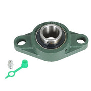 DURAFORCE 10PCS UCFL205-16 Pillow Block Flange Bearing 1" Bore 2 Bolt Solid Base