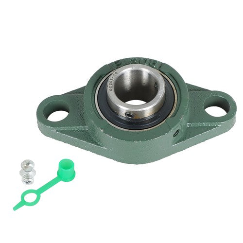 DURAFORCE 10PCS UCFL205-16 Pillow Block Flange Bearing 1" Bore 2 Bolt Solid Base