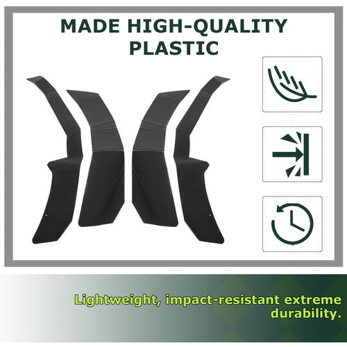 DURAFORCE Wide Fender Flare Kit Fit Kawasaki Teryx KRX 1000 & Special Edition Models 20-25