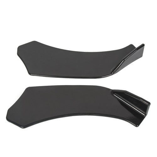DURAFORCE For Honda Civic Front Bumper Lip Spoiler Splitter Body Kit Diffuser Black