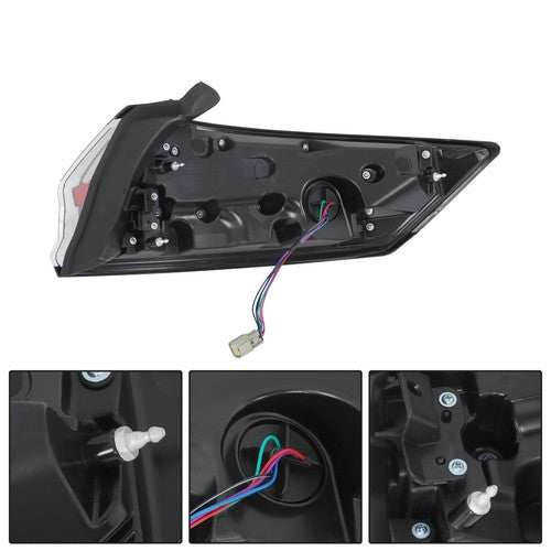 DURAFORCE For 2019-2022 2023 Ford Edge SE SEL Driver Side Outer Lamp LED Rear Tail Light