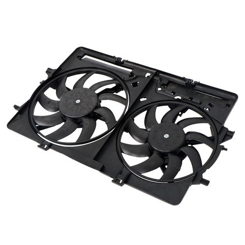 DURAFORCE For Audi S4/S5 2013-2015 Dual Radiator Condenser Cooling Fan Assembly AU3115113