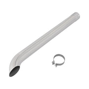 DURAFORCE Curved Exhaust Pipe Stack Stainless Steel For Farmall IH 1026 1066 1566 Tractor