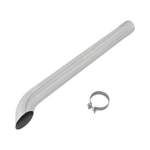 DURAFORCE Curved Exhaust Pipe Stack Stainless Steel For Farmall IH 1026 1066 1566 Tractor
