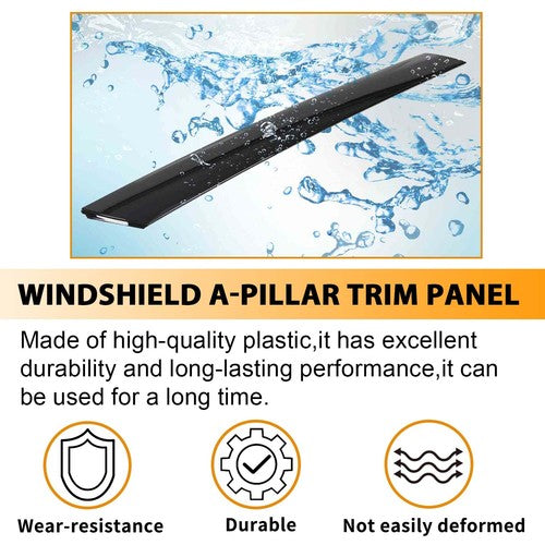 For Kia Soul 2010-2013 Driver Side Exterior Molding Windshield A Pillar Trim Panel