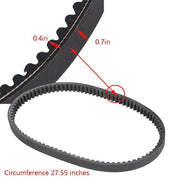 DURAFORCE New 2X Drive Belt For Comet Torque Converter Murray 203597 Go Kart 37X98 US