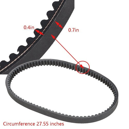 DURAFORCE New 2X Drive Belt For Comet Torque Converter Murray 203597 Go Kart 37X98 US