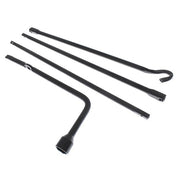 DURAFORCE Black Steel Spare Lug Wrench Tire Tool Kit W/Bag Fit For Toyota Tacoma 2005-2013