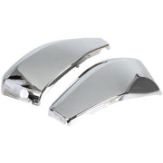 DURAFORCE 2 PCS SIDE BATTERY COVER CHROME FOR HONDA VTX 1300 2003-2007 2008 2009