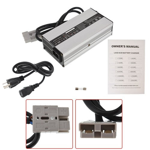 DURAFORCE Golf Cart Battery Charger 36 Volt For EZ-GO MARATHON Yanaha SB50 1983-1994