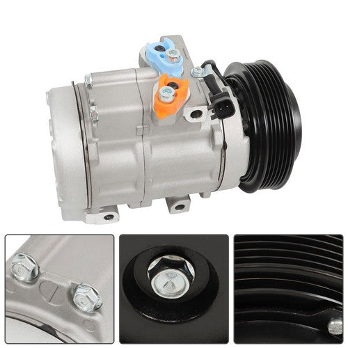 DURAFORCE 0610250 A/C Compressor Fit For Ford F-250/F-350/F-450/F-550 Super Duty 0610243