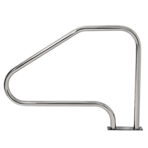 DURAFORCE 46x35" 304 Stainless Steel Swimming Pool Ladder Step Handrail In-Ground
