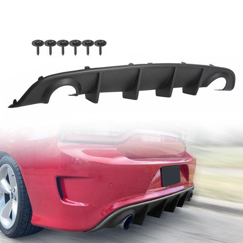 DURAFORCE For 2015 2023 Dodge Charger SRT Factory Style Rear Diffuser Bumper Valance Lip PP
