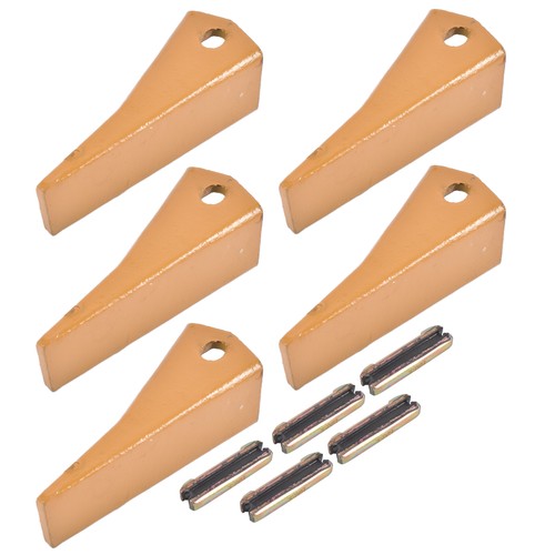 DURAFORCE 23 230 Series 230S Bucket Teeth with 23TF/23FP Flex Pins for Excavator 5 Piece