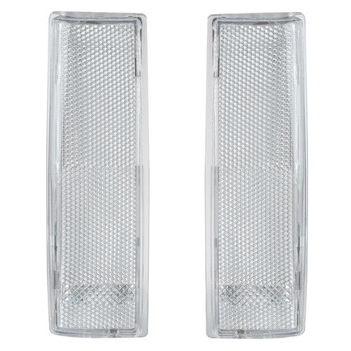 Front Corner Bumper Signal Lights Parking Lamps for Chevy Blazer 83 94 S10 82 93