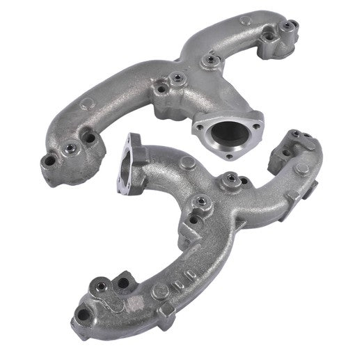 DURAFORCE Pair Rear Manifolds for 1969-1972 Chevy GMC Blazer Jimmy Pickup Truck Van V8