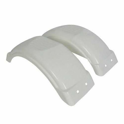 Set of 2 PWC Jet Single Axle Trailer Fenders with Step for 8-12 Inch Tire