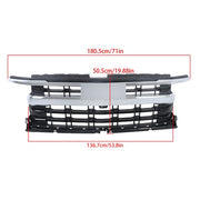 DURAFORCE For Chevy Silverado 1500 2022 2023 2024 Front Upper Bumper Grill Grille 84692658