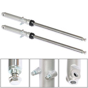 DURAFORCE 2Pcs Motorcycle 27" Front Fork Oil Shock Absorber For Honda CG125 CT90 CT110