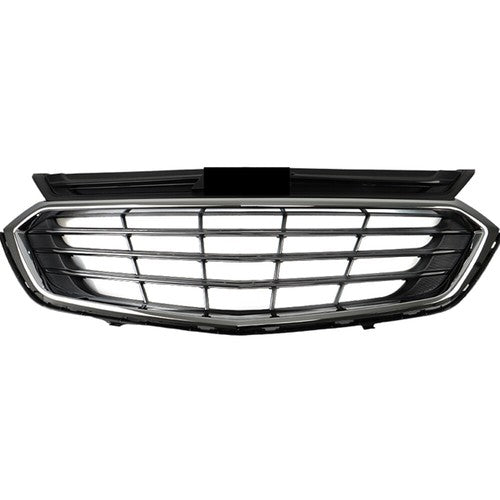 DURAFORCE New Chrome Front Upper Grille Mesh Grill For Chevrolet Equinox 2018 -2020 Black