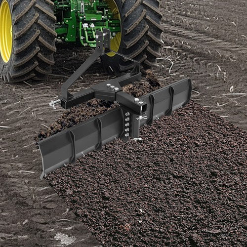 DURAFORCE For Category 0 & 1 Tractors 3 Point Rear Grading Blade Scraper Blade Steel 52"