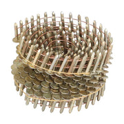 DURAFORCE 7/8" × 0.12" × 3/8" 15 Degree Galvanized Coil Roofing Nails 7200 Pack