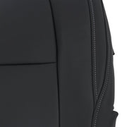 DURAFORCE Leather Black For Chevy Colorado Canyon 2015-2022 Driver Side Bottom Seat Cover