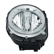 DURAFORCE Left Chrome Headlights For Jeep Renegade 2015-2018 Projector Halogen Headlamps